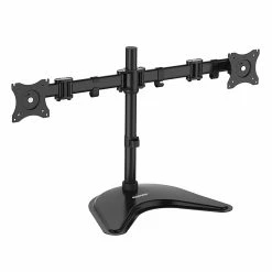 Diamond Ergo Adjustable Monitor Mount, Up To 27", Black (DMTA220)