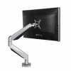 Loctek Adjustable Monitor Mount, Up To 34", Gray/Silver (D7L)