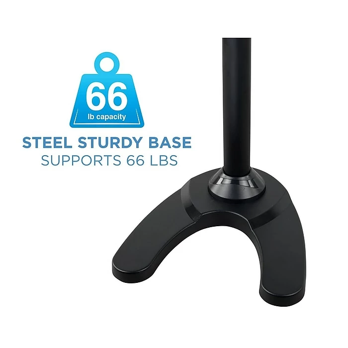 Mount-It! Mount-lt! Adjustable Monitor Mount, Up To 24", Black (MI-789) - Image 3