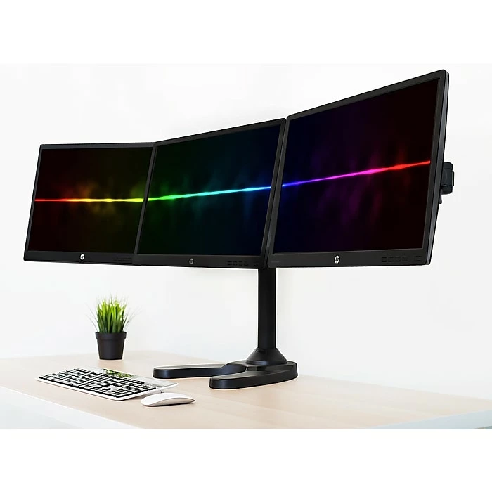 Mount-It! Mount-lt! Adjustable Monitor Mount, Up To 24", Black (MI-789) - Image 8