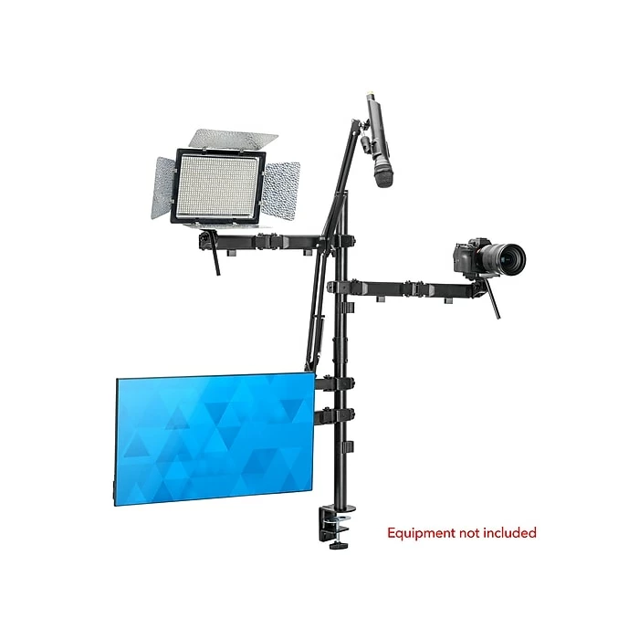 Mount-It! All-in-One Adjustable Studio Camera Setup Single Mount, Up To 32", Black (MI-481) - Image 2