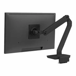 Ergotron MXV Desk Monitor Arm Mount, Up To 35", Matte Black (45-625-224)