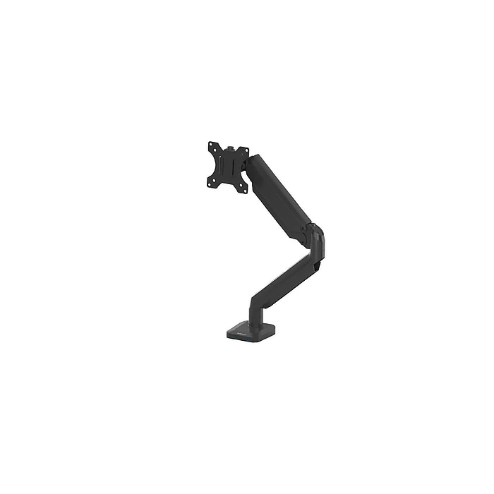 Fellowes Platinum Series Adjustable Monitor Arm, Up To 32", Black (8043301)