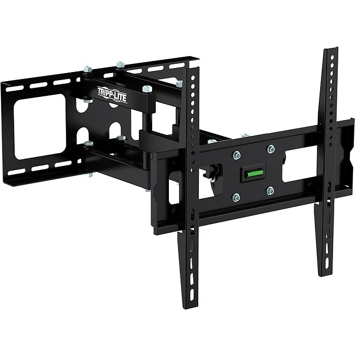 Tripp Lite Display TV Wall Monitor Mount Arm Swivel/Tilt 26" To 55" TVs, Black (DWM2655M)