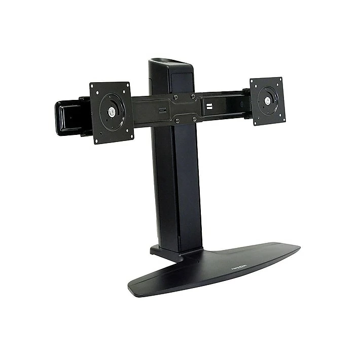 Ergotron Neo-Flex Monitor Mount, Up To 24" Monitor, Black (33-396-085)