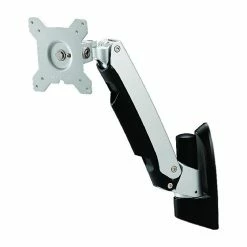 Amer Adjustable Monitor Mount, Black/White (AMR1AW)