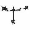Mount-It! Dual Monitor Mount, Up To 27" Monitors, Black (MI-725)