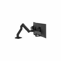 Ergotron HX Desk Dual Monitor Arm, Up To 32", Matte Black (45-476-224)