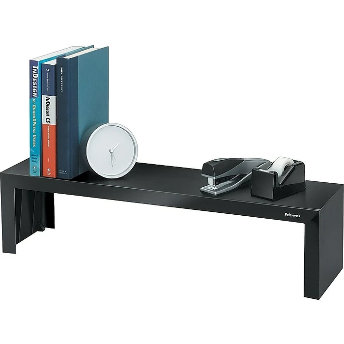 Fellowes Designer Suites Desk Shelf, Black (8038801) - Image 3