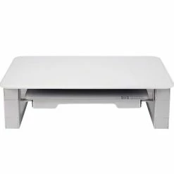 Quartet Adjustable Riser With Dry-Erase Board, White (Q090GMRW01)