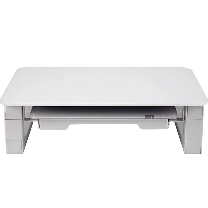 Quartet Adjustable Riser With Dry-Erase Board, White (Q090GMRW01)