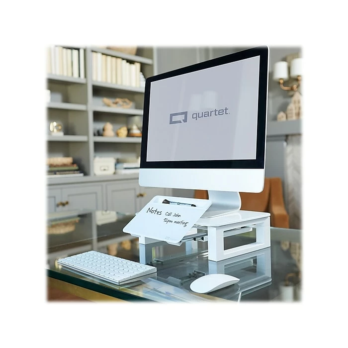 Quartet Adjustable Riser With Dry-Erase Board, White (Q090GMRW01) - Image 6