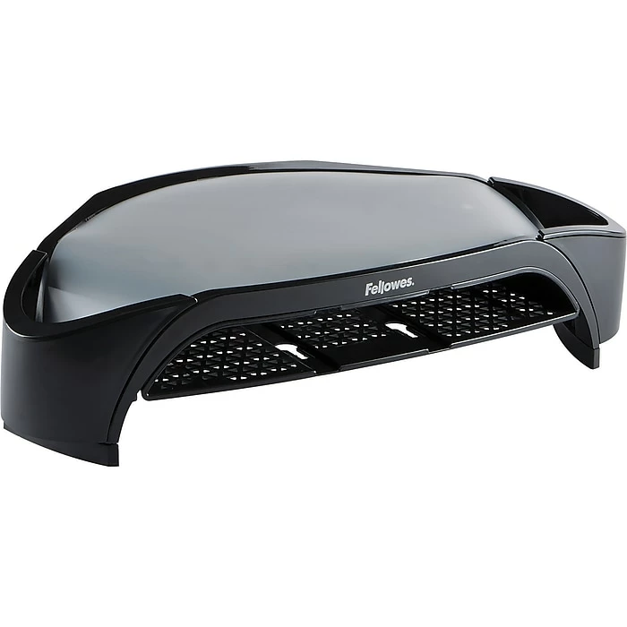 Fellowes Smart Suites Monitor Riser Plus, Adjustable, Up To 21", Black (8020801) - Image 3