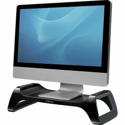 Fellowes I-Spire Series Monitor Lift Riser, Up To 21", Black (9472301)