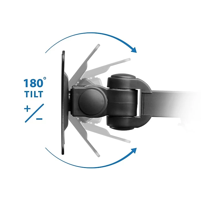 Mount-It! Mount It Mount-lt! Adjustable Monitor Arm, Up To 27", Black (MI-751) - Image 2