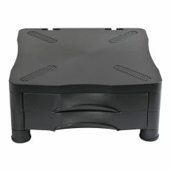 KellyREST Monitor Riser, Up To 24" Monitor, Black (KCS10369)