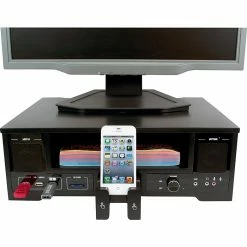Victor Technology Victor All-In-One Monitor Riser, Black (MR510)