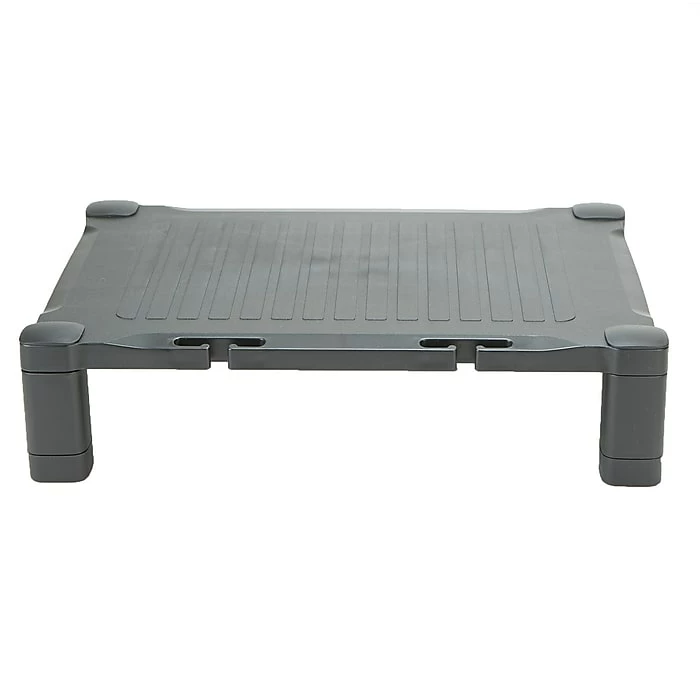 Mind Reader Adjustable Plastic Monitor/Laptop Stand, Black (PLMONST-BLK) - Image 5