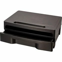 Officemate 2200 Monitor Stand, Black (22502)