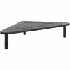 Mount-It! Adjustable Corner Monitor Stand, Up To 32", Black (MI-7362)