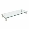 Monoprice Multi Media Monitor Stand, Clear (9435)