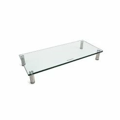 Monoprice Multi Media Monitor Stand, Clear (9434)