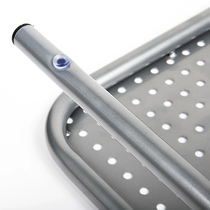 Mind Reader Metal Monitor Stand, Monitor Riser For Computer/Laptop/Desk/iMac 2-Pack, Silver (2METMONST-SIL) - Image 7