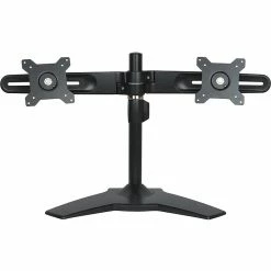 Planar Dual Monitor Adjustable Stand, Up To 24", Black (997-5253-00)