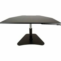Victor Technology High Rise Adjustable Standing Desk Converter, 28" W, Laminate Wood (DC200)