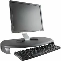 Kantek Monitor Stand, Up To 21", Black (MS280B)