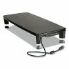 3M™ Monitor Stand, 21.6 X 9.4 X 2.7 To 3.9, Black/Clear, Supports 33 Lb. (MS100B)