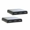Mind Reader PC, Laptop, IMAC Monitor Stand And Desk Organizer With 3 Draws For Storage, 2-Pack, Black (2MONSTA3D-BLK)