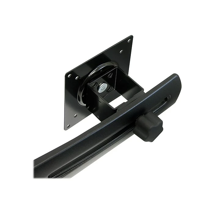 Ergotron DS100 Dual-Monitor Desk Stand, For Up To 24" Screens, Black (33-322-200) - Image 2