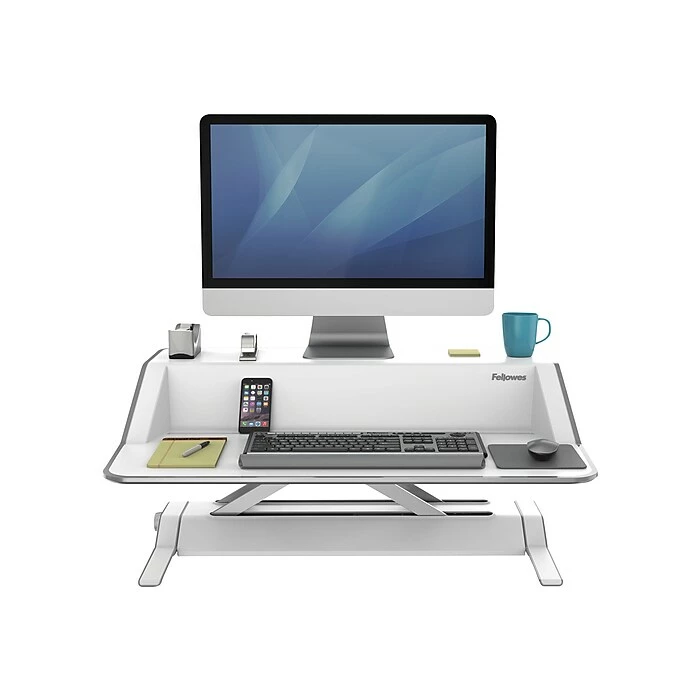 Fellowes Lotus Monitor Stand, White (0009901) - Image 4