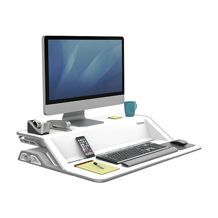 Fellowes Lotus Monitor Stand, White (0009901) - Image 5