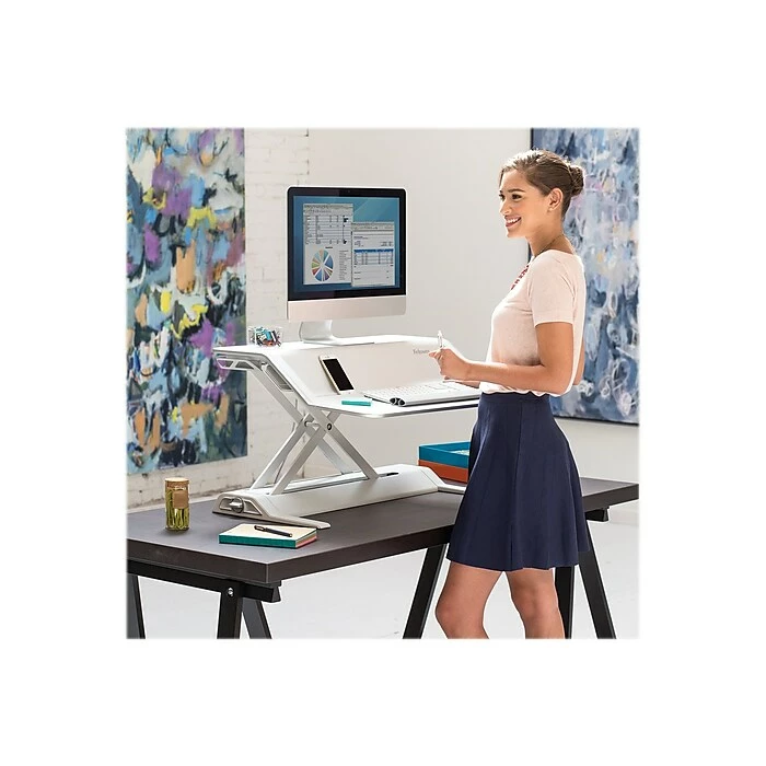 Fellowes Lotus Monitor Stand, White (0009901) - Image 7