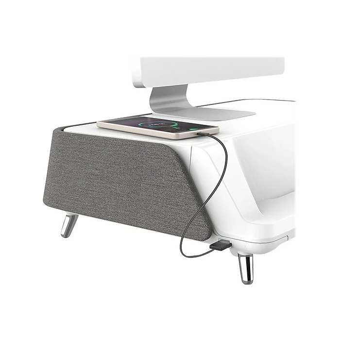 Flexispot MonitorStand Workstation, 17"-30" Monitor, Gray (S6G) - Image 4