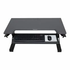 Ergotron WorkFit-TL Monitor Stand, Up To 30" Monitor, Black/Dark Gray (33-418-085)