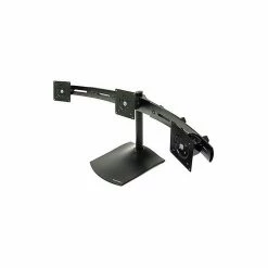 Ergotron DS100 Triple Monitor Stand, Up To 21" Monitors, Black (33-323-200)