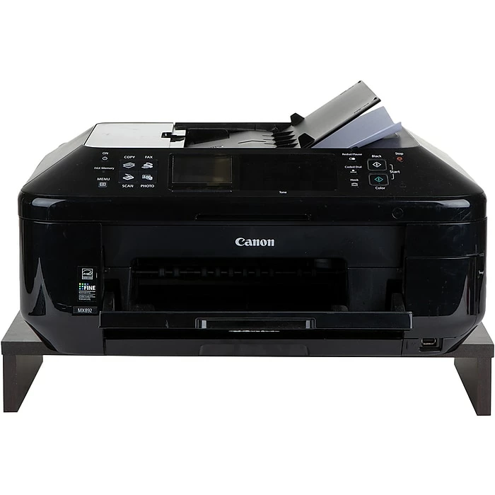 Mind Reader Monitor Stand, Brown (RECMON-BRN) - Image 3