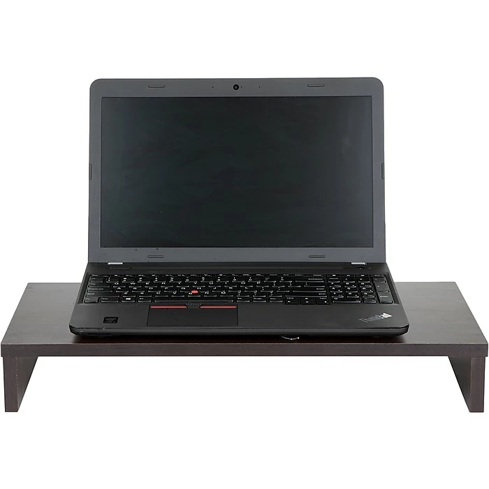 Mind Reader Monitor Stand, Brown (RECMON-BRN) - Image 4