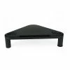 Mind Reader Plastic Triangle Monitor Stand, Durable Monitor Riser, For Computer, Laptop, PC, MacBook, Black (PLTRISTA-BLK)