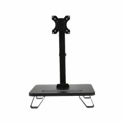 Mind Reader Monitor Stand, Up To 32", Black (MONARM-BLK)