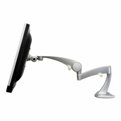 Ergotron Neo-Flex Monitor Arm, Up To 22" Monitor, Silver (45-174-300)