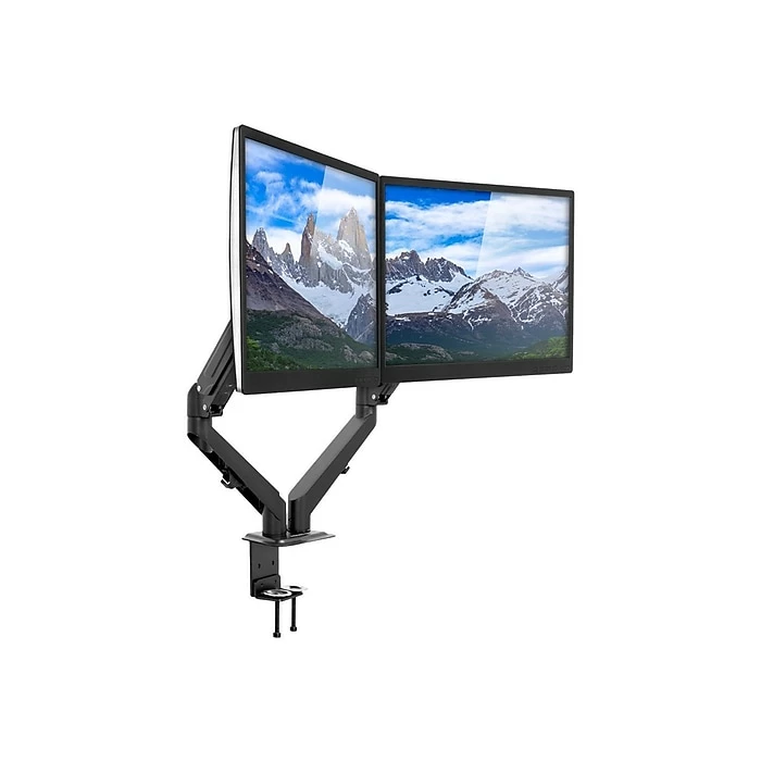 Mount-It! Adjustable Monitor Arm, Up To 27", Black (MI-5762) - Image 4