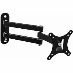 Mount-It! Mount-lt! Adjustable Monitor Arm, Up To 24", Black (MI-2041)