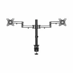 StarTech Desk Mount Dual Monitor Arm - Ergonomic VESA Compatible Mount For Up To 32 Inch Displays - Desk / C-Clamp - Articulating