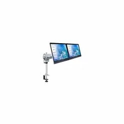 Mount-It! Modular Desk Mount Adjustable Monitor Arm, Up To 27" Monitors, Gray/Silver (MI-43116A)