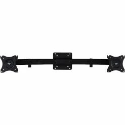 Mount-It! Adjustable Dual Mounting Adapter, Up To 27" Monitor, Black (MI-9004)