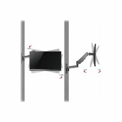 SIIG Adjustable Monitor Arm, Up To 32", Black (CE-MT2L12-S1)
